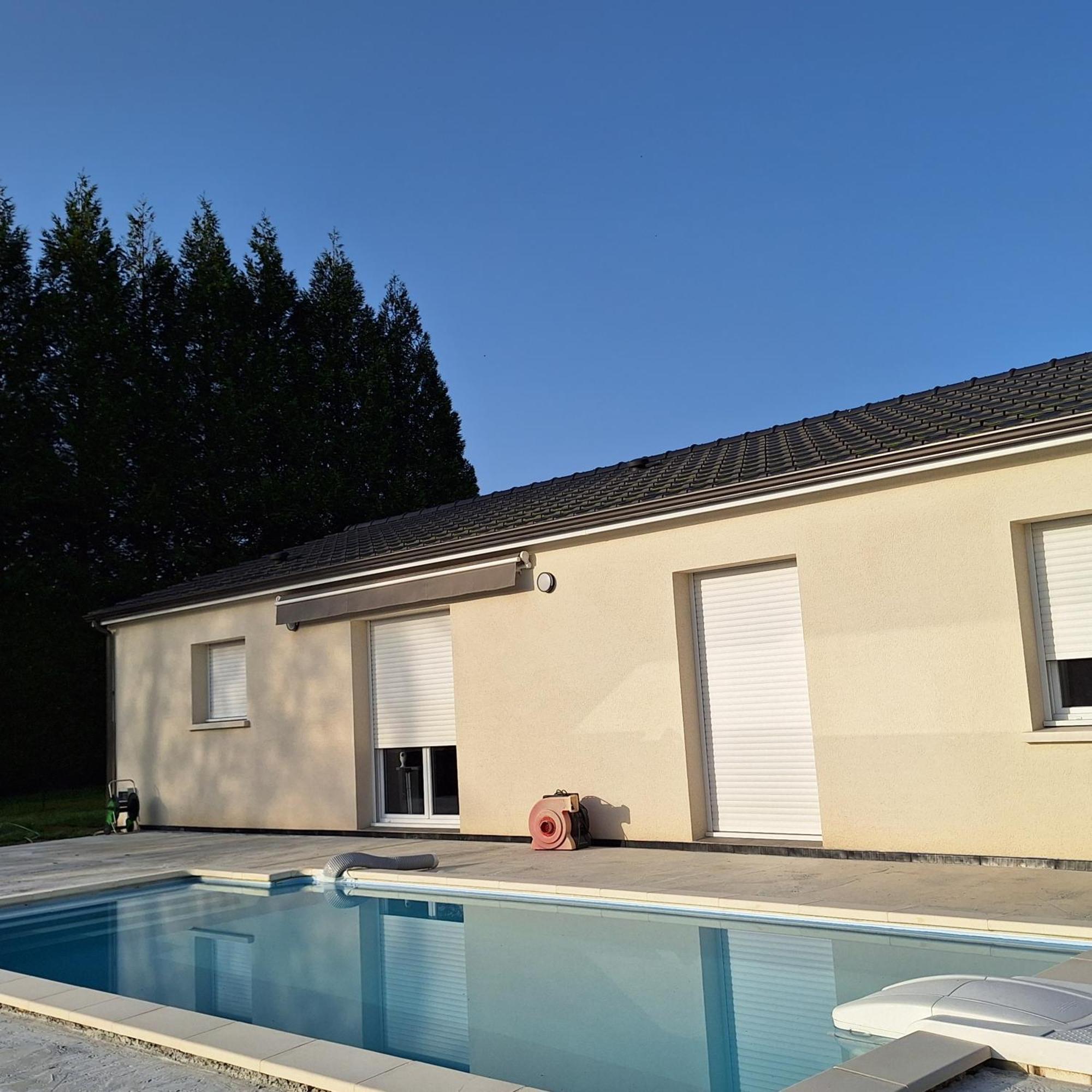 Villa Les Granges De Soulagnieux Et Sa Piscine Privee Piégut-Pluviers Exterior foto