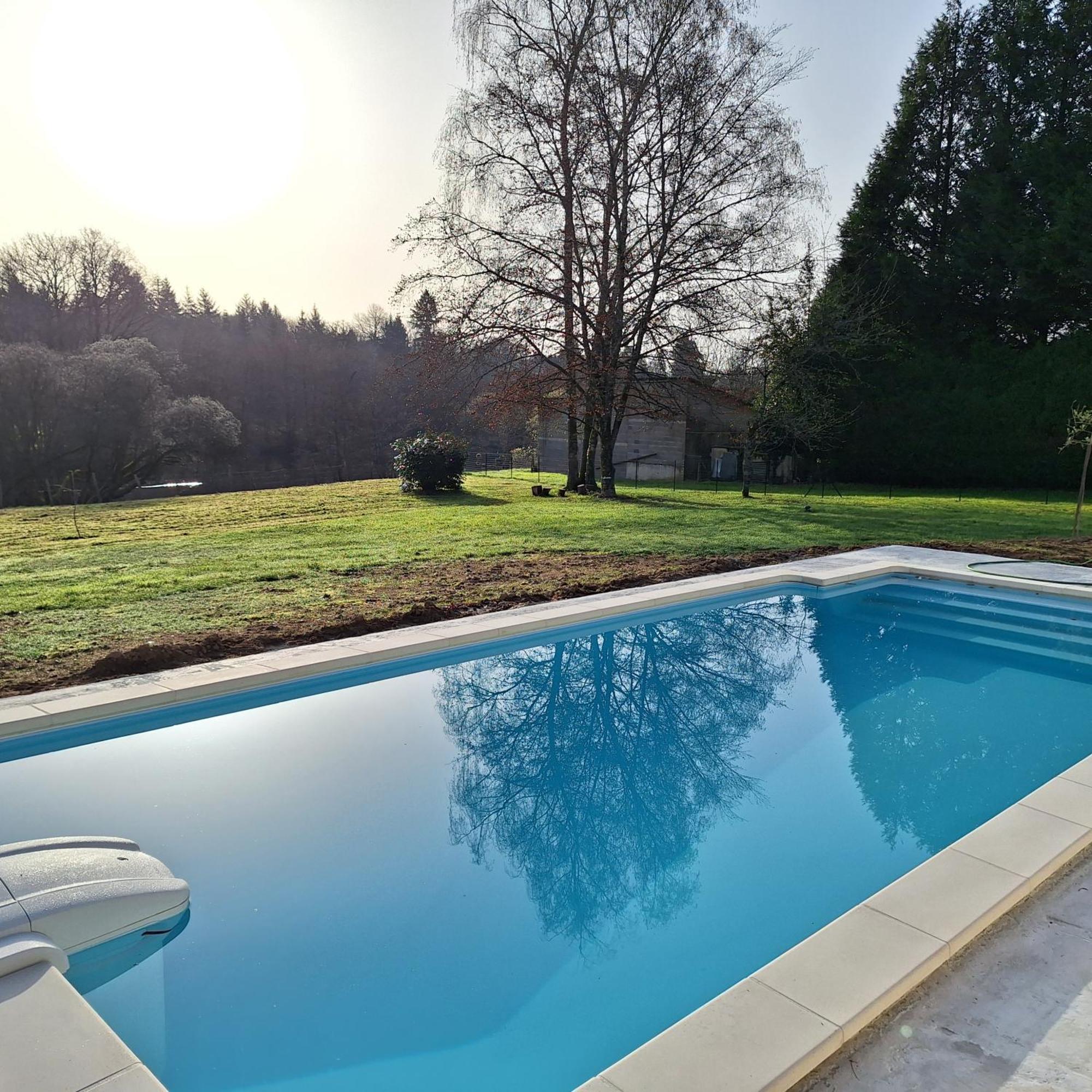 Villa Les Granges De Soulagnieux Et Sa Piscine Privee Piégut-Pluviers Exterior foto